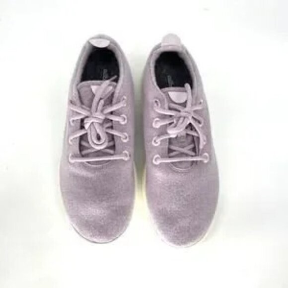 Allbirds Men's Wool Runners Size 10 NWOB $120 Light Purple Spring Pastel - Picture 4 of 5